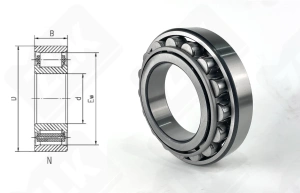 Подшипник 2220KM (N220) радиальный роликовый 100-180-46 мм