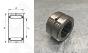 Подшипник NKS15 радиальный игольчатый 15-26-16 мм