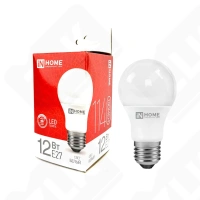 Лампа светодиодная LED-A60-VC 12Вт грушевидная 4000К нейтр. бел. E27 230В