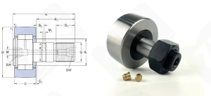 Ролик опорный KR90 PP