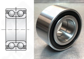 Подшипник 39BWD05CA58ZA радиально-упорный шариковый 39-74-39 мм
