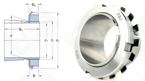 Втулка закрепительная H311 FBJ 50-55-45 мм