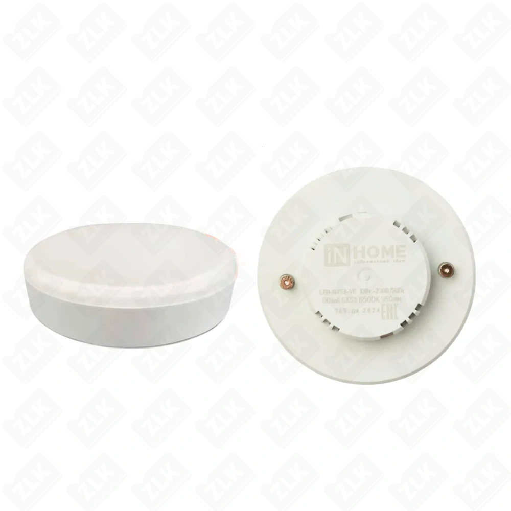 Лампа светодиодная LED-GX53-VC 10PACK 10Вт 230В 6500К IN HOME