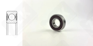 Подшипник 1000900 (6900DD1MC3) радиальный шариковый 10-22-6 мм