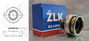 Выжимной подшипник ZA68TKB3802BR упорный шариковый 38-76,8-53,3 мм