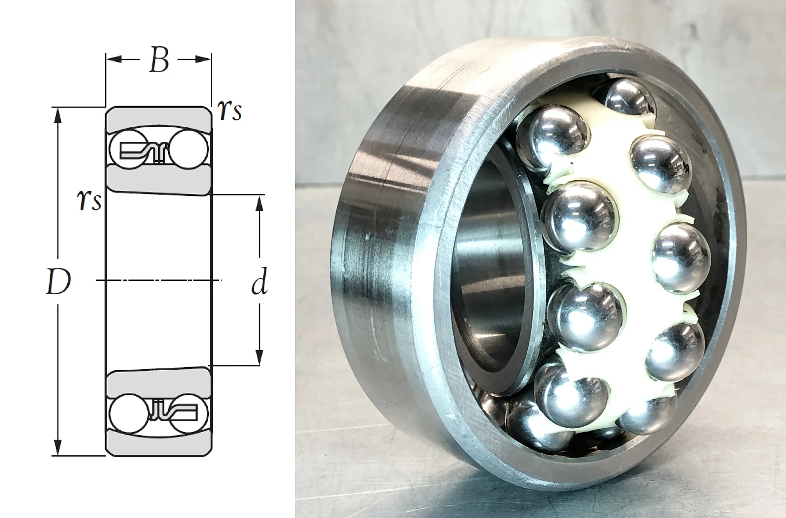 Подшипник шариковый 111511Е (2211EKTN9C3) 55×100×25 мм SKF оригинал