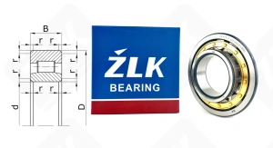 Подшипник 32319 ЛШ2 (NU319M) радиальный роликовый 95-200-45 мм