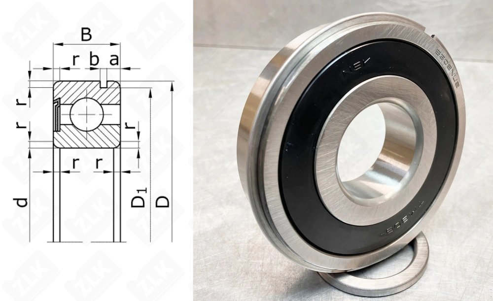 40TM06NRC3 6309NU2 3222301T00 NSK