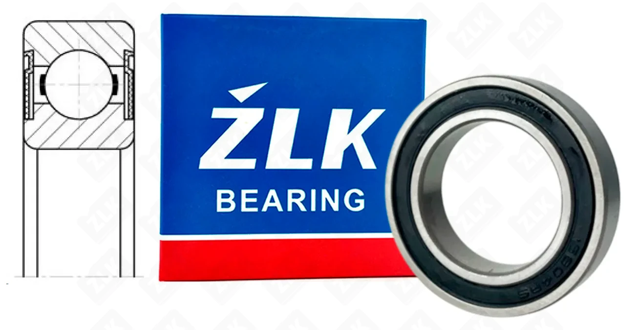 Подшипник шариковый 1000804 2RS (618042RSC3,68042RSC3) 20×32×7 мм ZLK