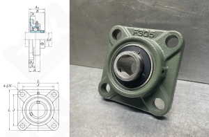 Подшипник корпусной 480305UCF (UCF305)