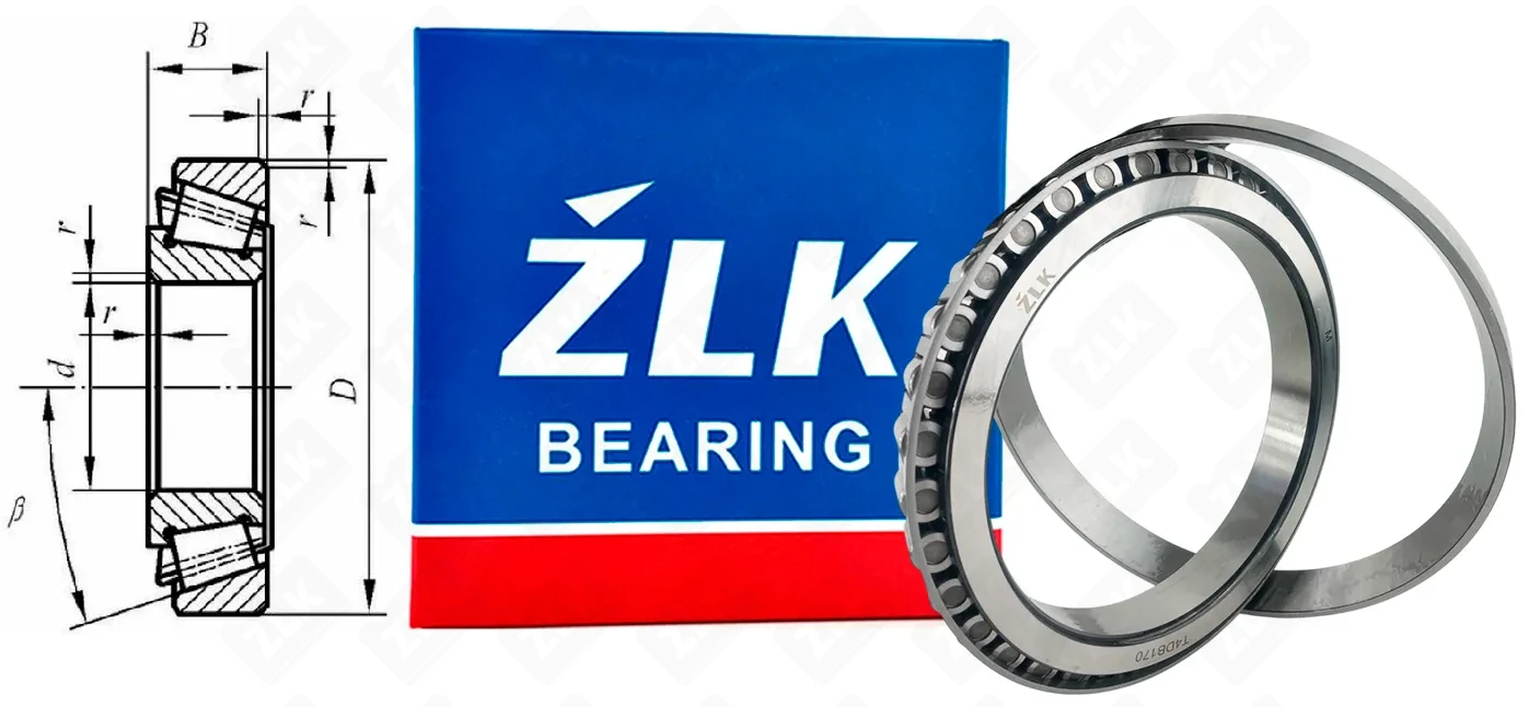 Подшипник роликовый T4DB170 (T4DB170) 170×230×32 мм ZLK