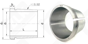 Втулка стяжная AH2338 ZLK 160-210-80 мм