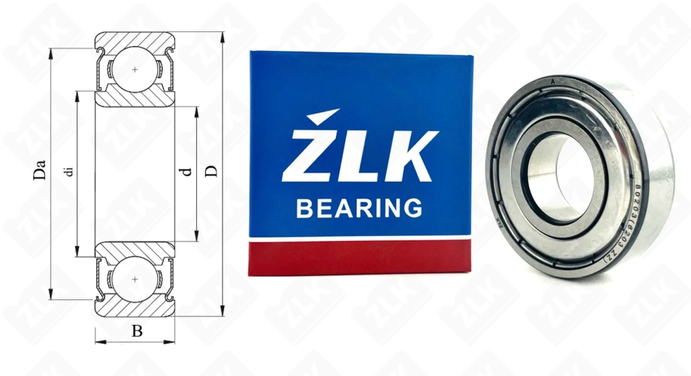 80203 (6203ZZ) ZLK