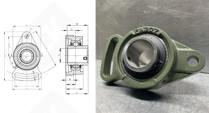 Подшипниковый узел 480207UCFА (UCFА207)