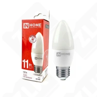 Лампа светодиодная LED-СВЕЧА-VC 11Вт свеча 4000К нейтр. бел. E14 230В