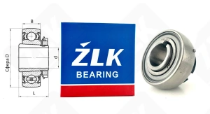 Подшипник 1680204 радиальный шариковый самоустанавливающийся 20-52-16/29 мм