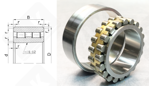 Подшипник 3182117 Л (NN3017KUP) радиальный роликовый 85-130-34 мм