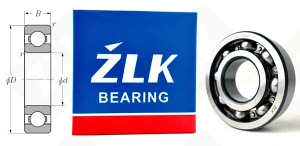 Подшипник  307 Ш (6307) радиальный шариковый 35-80-21 мм