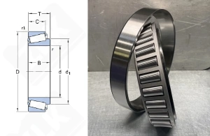 Подшипник M236849/M236810 радиально-упорный роликовый конический 177,8-260,35-53,975 мм