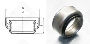 Подшипник 636905 радиально-упорный шариковый 23,5-36,5-14,8 мм