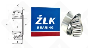 Подшипник 7613 (32313) радиально-упорный роликовый конический 65-140-51 мм