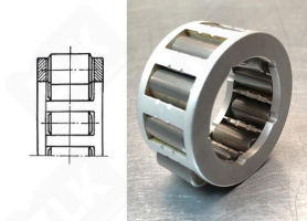 Подшипник 822707 Д радиальный игольчатый 35-55-25 мм