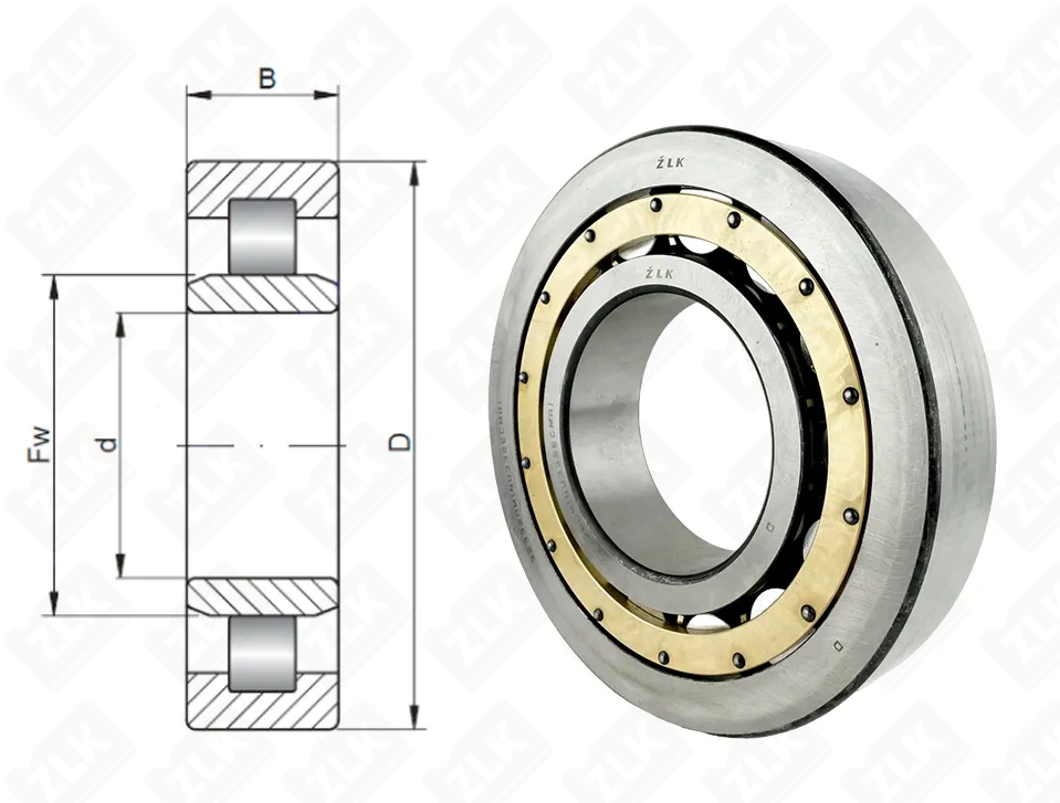 32332 ЛМ (NU332ECMA) ZLK
