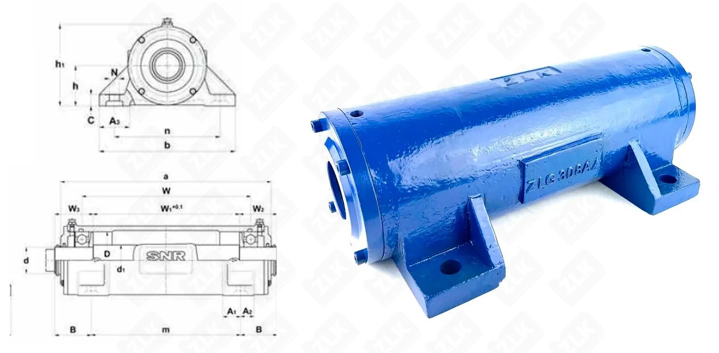 Разъемный корпус ZLG.308.AA ZLK