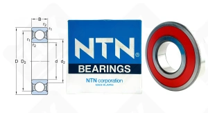 Подшипник 180309 (6309LLUC3/K5) радиальный шариковый 45-100-25 мм