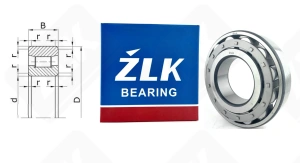 Подшипник 2318 ЛШ4 (N318M) радиальный роликовый 90-190-43 мм