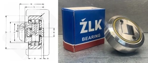 Подшипник 210103400-0456 (CL-1.00.9035 n.13/п.15)  упорный роликовый  24-78-48 мм