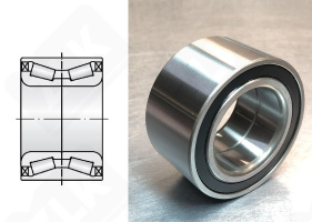 Подшипник DT408044HL (46T080805) радиально-упорный роликовый конический 40-80-44/45 мм