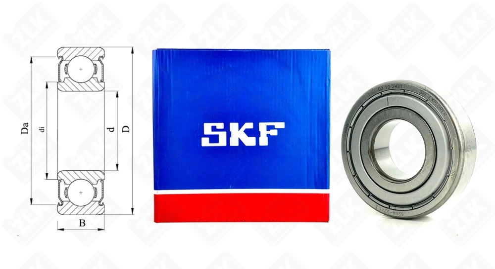 80204 (70) (6204ZZC3) SKF