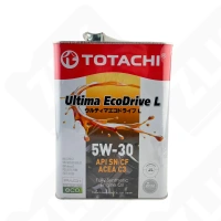 Масло моторное 5W-30 синтетическое 4л универсальное TOTACHI Ultima Ecodrive L SN/CF