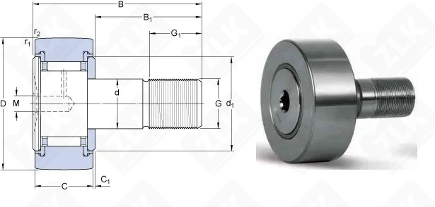 Ролик опорный KR19PP Iskra