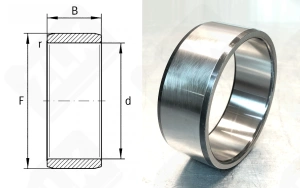 Подшипник ir 70x80x30 радиальный игольчатый 70-80-30 мм
