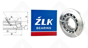 Подшипник 9039417 Л (29417М) упорный роликовый самоустанавливающийся 85-180-58 мм