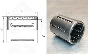 Линейный подшипник KH3050-PP