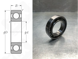 Подшипник 118 (6018) радиальный шариковый 90-140-24 мм