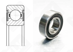 Подшипник 180013 (6032RS) радиальный шариковый 3-9-5 мм