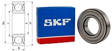 Подшипник шариковый 80208 (6208ZZC3) 40×80×18 мм SKF оригинал