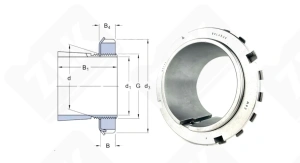 Втулка закрепительная H3138 (H3138) 170×190×141 мм