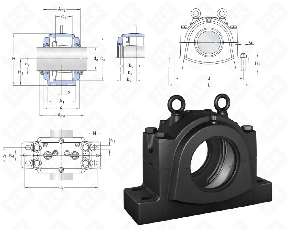 Разъемный корпус SNL3136 ZLK