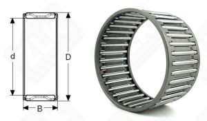 Подшипник K55x60x31 радиальный игольчатый 55-60-31 мм
