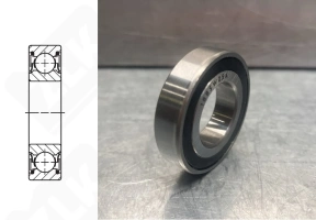 Подшипник 18BSW05A радиально-упорный шариковый 18-35-8 мм