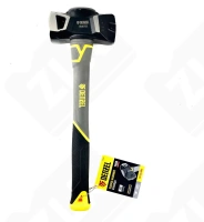 Кувалда 1800 г фиберглассовая рукоятка Denzel