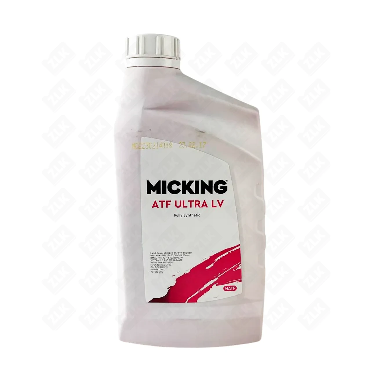 Масло трансмиссионное 1л АКПП MICKING ATF ULTRA LV