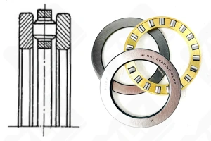 Подшипник 9110 Л (81110M)  упорный роликовый  50-70-14 мм