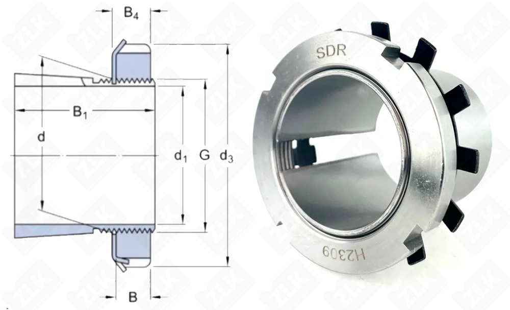 Втулка закрепительная H2309