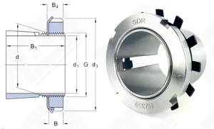 Втулка закрепительная H2309 Neutral 40-45-50 мм